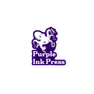 Purple Ink Press Die Cut Stickers stickers
